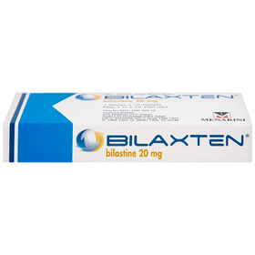 Thuốc Bilaxten 20mg Menarini hỗ trợ điều trị viêm mũi dị ứng, mề đay (10 viên)