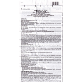 Hỗn dịch nhỏ mắt Nevanac Alcon điều trị viêm, đau mắt (5ml)