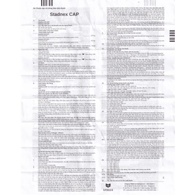 Thuốc Stadnex 20 CAP Stella điều trị trào ngược dạ dày, thực quản (4 vỉ x 7 viên)