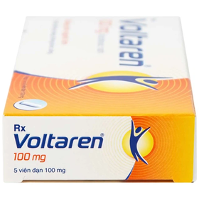 Thuốc Voltaren 100mg Novartis điều trị viêm khớp dạng thấp (5 viên)