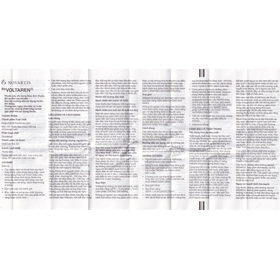 Thuốc Voltaren 100mg Novartis điều trị viêm khớp dạng thấp (5 viên)