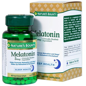 Thực phẩm bảo vệ sức khỏe Melatonin 5Mg (60 Viên)