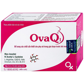 Thực phẩm bảo vệ sức khỏe Ovaq1 (30 Viên)