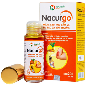 Dung dịch xịt tạo màng sinh học Nacurgo bảo vệ da tổn thương (30ml)