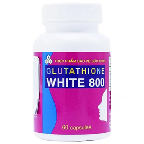 Thực phẩm bảo vệ sức khoẻ viên nang Glutathione White 800 (60 viên)