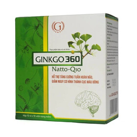 Thực phẩm bảo vệ sức khỏe Ginkgo 360 Natto-Q10 (100 viên)
