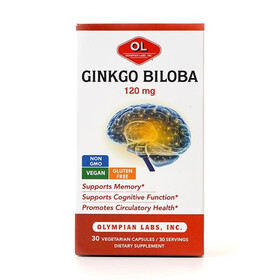 Thực phẩm bảo vệ sức khoẻ viên nang Ginkgo Biloba 120mg (30 viên)
