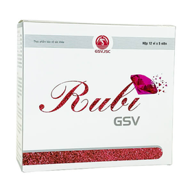 Thực phẩm bảo vệ sức khoẻ Rubi GSV (60 viên)
