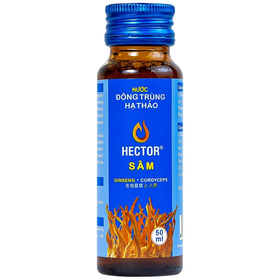 Nước Đông Trùng Hạ Thảo Hector Sâm (10 chai x 50ml)