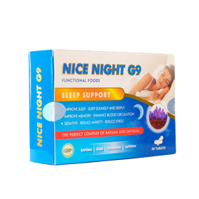 Thực Phẩm Bảo Vệ Sức Khỏe Nice Night G9 (30 viên)