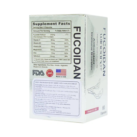 Thực phẩm bảo vệ sức khỏe viên nang Fucoidan Wincare (60 viên)