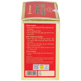 Thực phẩm bảo vệ sức khỏe tỏi đen Sâm Ngọc Linh Gold (60 viên)