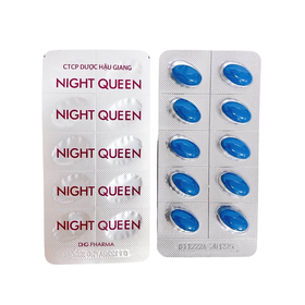 Thực phẩm bảo vệ sức khỏe Night Queen (3 vỉ x 10 viên)