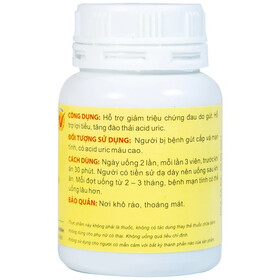 Thực phẩm bảo vệ sức khỏe Viên Gout Tâm Bình (60 Viên)