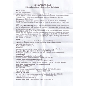 Thực phẩm bảo vệ sức khỏe Heliocare Capsules Oral (60 viên)