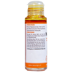 Dung dịch xịt tạo màng sinh học Nacurgo bảo vệ da tổn thương (30ml)