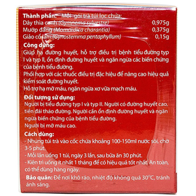 Thực phẩm bảo vệ sức khỏe Trà Diabetna (25 gói x 1.5g)