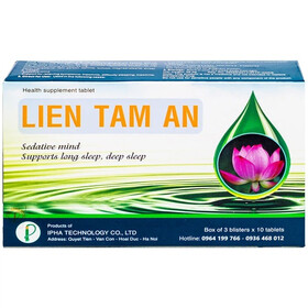 Thực phẩm bảo vệ sức khoẻ viên nén Liên Tâm An (30 Viên)