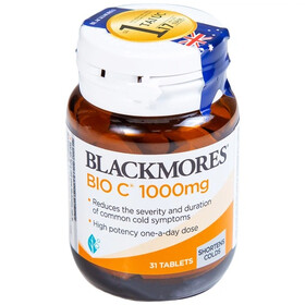 Thực phẩm bảo vệ sức khỏe Blackmores Bio C 1000mg (31 viên)