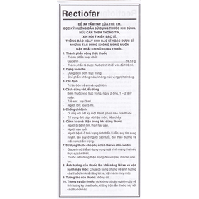 Thuốc Rectiofar hỗ trợ điều trị táo bón ở người lớn (40 ống x 5ml)