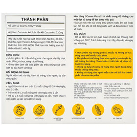 Thực phẩm bảo vệ sức khỏe Scurma Fizzy New (20 viên)