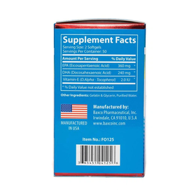 Thực phẩm bảo vệ sức khỏe UBB® Omega-3 (100 viên)