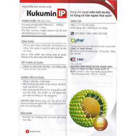 Thực phẩm bảo vệ sức khoẻ Kukumin IP (20 viên)