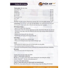 Thực phẩm bảo vệ sức khỏe Thận An Plus (2 vỉ x 10 viên)