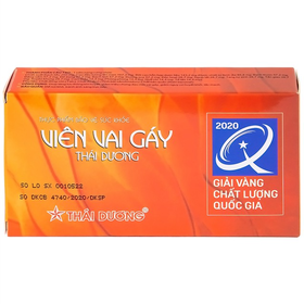 Thực phẩm bảo vệ sức khỏe Viên Vai Gáy Thái Dương (Hộp 2 Vỉ x 15 viên)