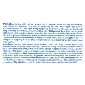 Thực phẩm bảo vệ sức khỏe viên ngậm Viacol® (20 viên)