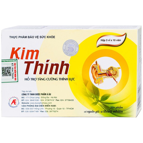Thực phẩm bảo vệ sức khỏe Kim Thính (30 viên)