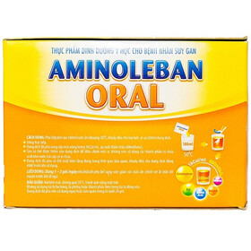 Bột pha Aminoleban Oral hỗ trợ bệnh nhân suy gan (50g x 10 gói)