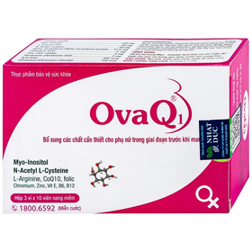 Thực phẩm bảo vệ sức khỏe Ovaq1 (60 viên)