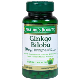 Thực phẩm bảo vệ sức khỏe Ginkgo Biloba (60 viên)