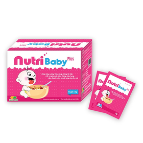 Thực phẩm bảo vệ sức khỏe Nutri Baby Plus (16 gói x 3g)