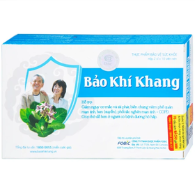 Thực phẩm bảo vệ sức khỏe Bảo Khí Khang (20 viên)