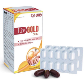 Thực phẩm bảo vệ sức khỏe Liv Gold Ginic (30 viên)