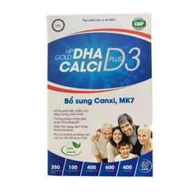 Thực phẩm bảo vệ sức khỏe HP Gold DHA Calci D3 Plus (30 viên)