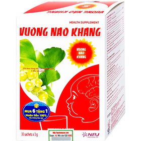 Thực phẩm bảo vệ sức khỏe Vương Não Khang (30 gói x 3g)