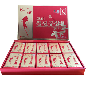 Hồng sâm lát tẩm mật ong Korean Honeyed Red Gingseng Slice Gold (10 gói x 20g)