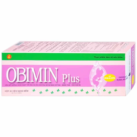 Thực phẩm bảo vệ sức khỏe Obimin Plus (30 viên)