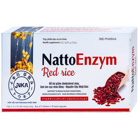 Thực phẩm bảo vệ sức khỏe NattoEnzym Red Rice (20 viên)