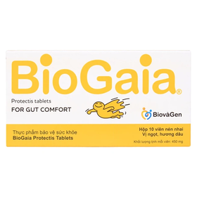Thực phẩm bảo vệ sức khỏe BioGaia Protectis Tablets (10 viên)