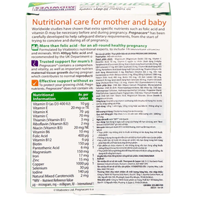 Thực phẩm bảo vệ sức khỏe Pregnacare Original (30 viên)