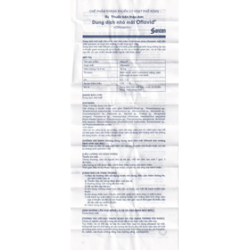 Thuốc nhỏ mắt Oflovid Saten điều trị viêm kết mạc, lẹo mắt, viêm mi mắt (5ml)