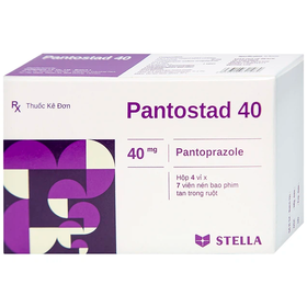 Thuốc Pantostad 40 CAP STELLA điều trị viêm thực quản (4 vỉ x 7 viên)