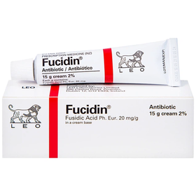 Thuốc Fucidin Cream 2% điều trị bệnh về da do vi sinh vật (Tuýp 15g)