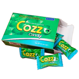 Kẹo ngậm Cozz Candy hỗ trợ giảm ho, đau rát họng và khản tiếng (100 viên)
