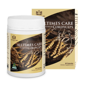 Thực phẩm bảo vệ sức khỏe Alltimes Care Platinum Cordyceps (60 viên)