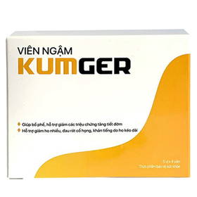 Thực phẩm bảo vệ sức khoẻ viên ngậm Kumger (100 viên)